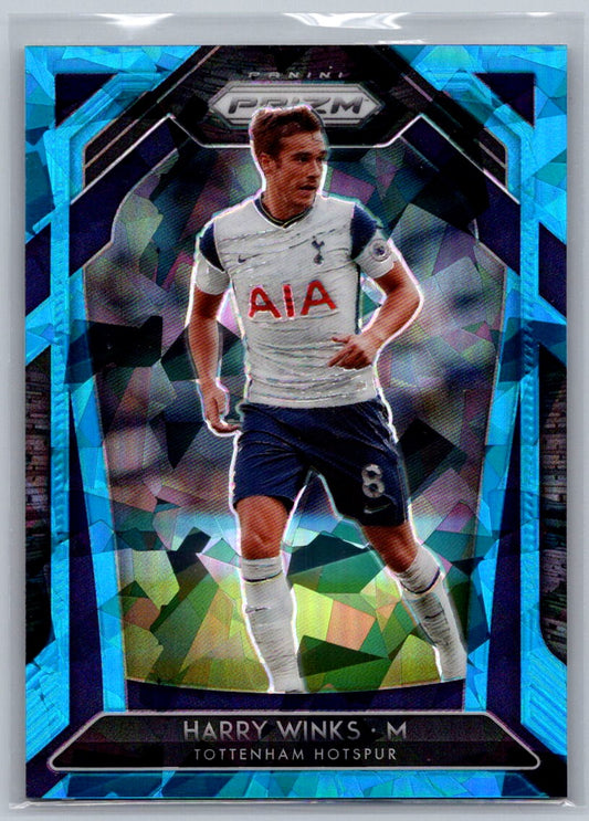 Harry Winks (Tottenham Hotspur) Blue Ice Prizm /75 Panini Prizm Premier League 20-21