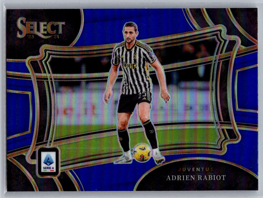 Adrien Rabiot (Juventus) Field Level Blue Panini Select Serie A 23-24