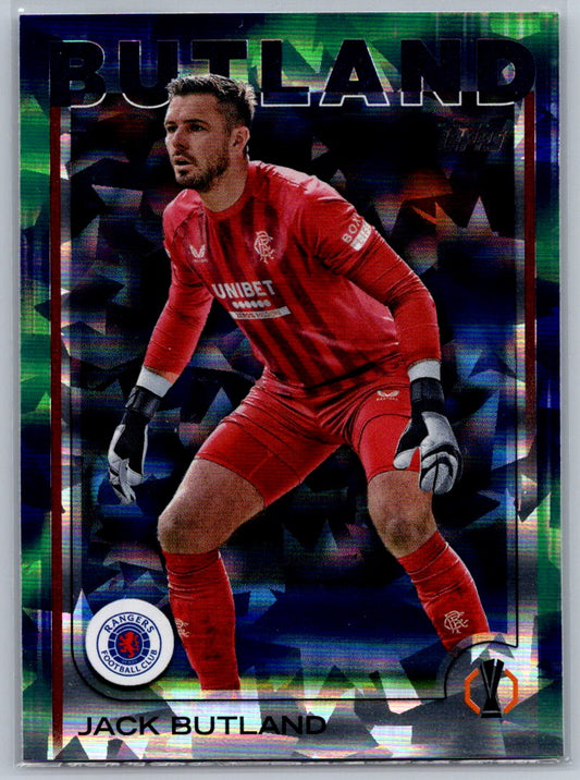 Jack Butland (Rangers FC) Northern Lights Topps UCC Flagship 24-25