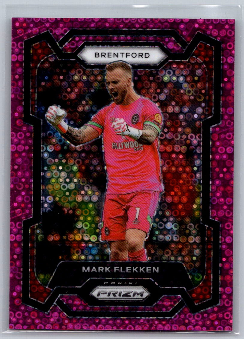 Mark Flekken (Brentford) Breakaway Pink /149 Panini Prizm Premier League 23-24