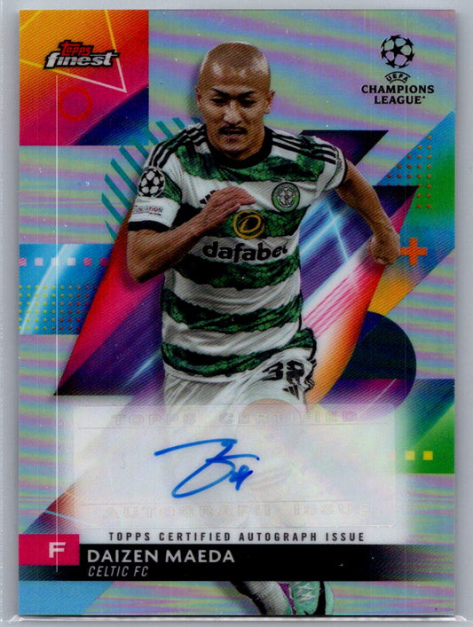Daizen Maeda (Celtic FC) Auto Topps Finest UCC 23-24