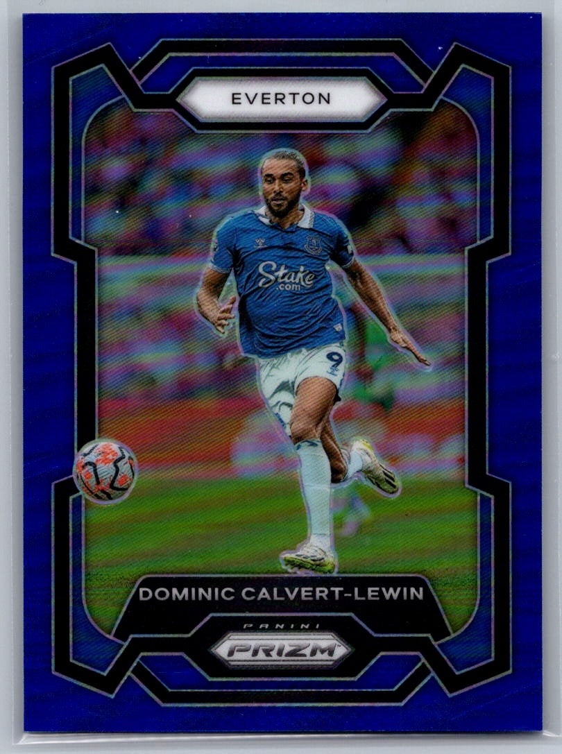Dominic Calvert-Lewin (Everton) Blue Prizm /299 Panini Prizm Premier League 23-24