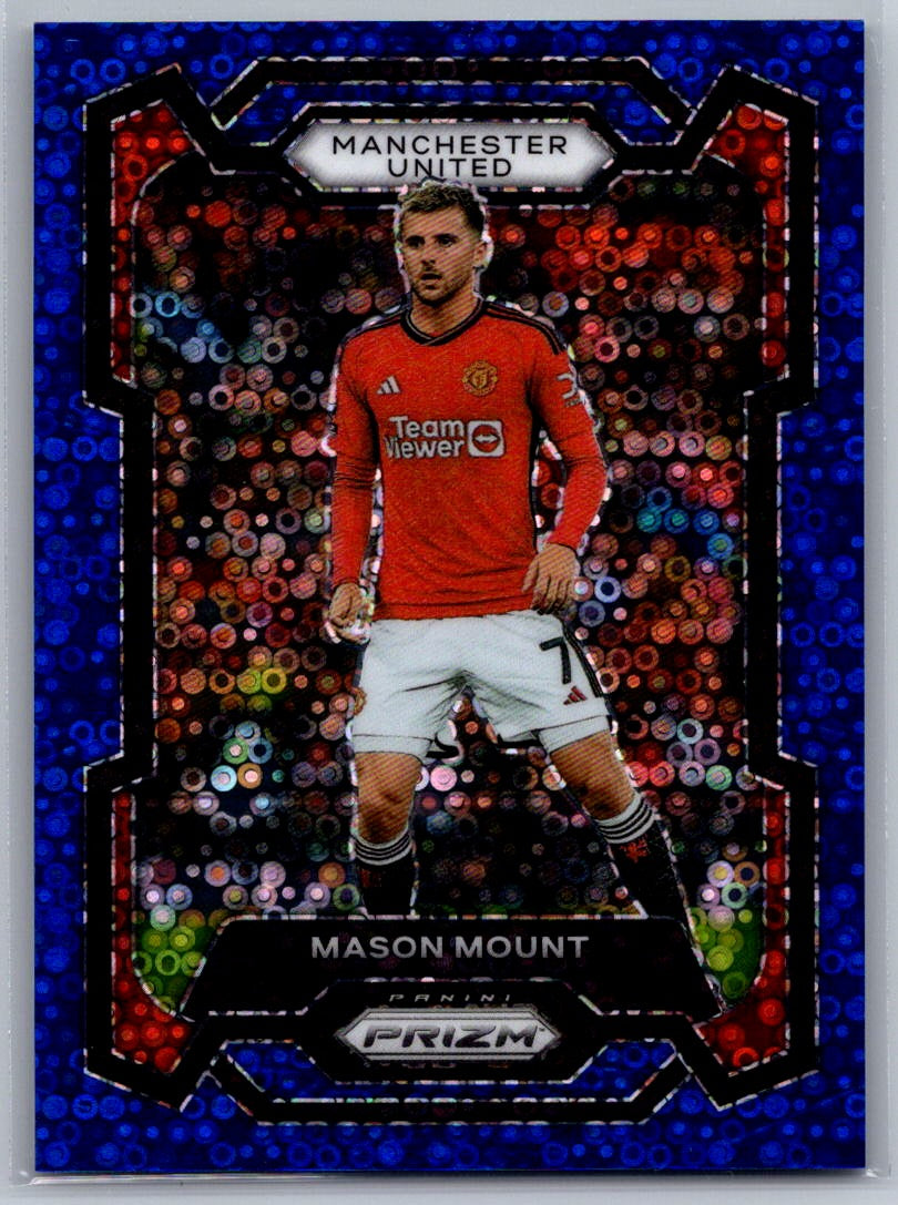 Mason Mount (Manchester United) Breakaway Prizm Blue /99 Panini Prizm Premier League 23-24