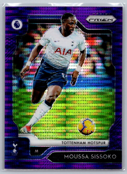 Moussa Sissoko (Tottenham Hotspur) Breakaway Violet /75 Panini Prizm Premier League 19-20