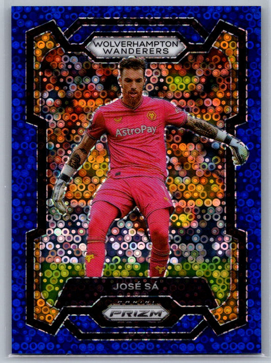 Jose Sa (Wolves) Breakaway Prizm Blue /99 Panini Prizm Premier League 23-24