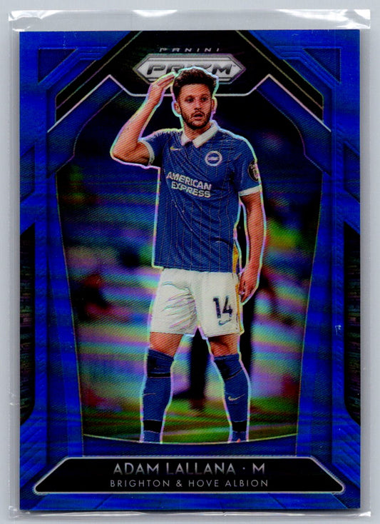Adam Lallana (Brighton & Hove Albion) Blue Prizm /199 Panini Prizm Premier League 2020-21