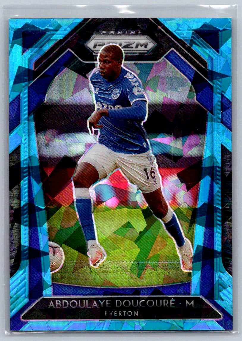 Abdoulaye Doucoure (Everton) Blue Ice /75 Panini Prizm Premier League 2020-21