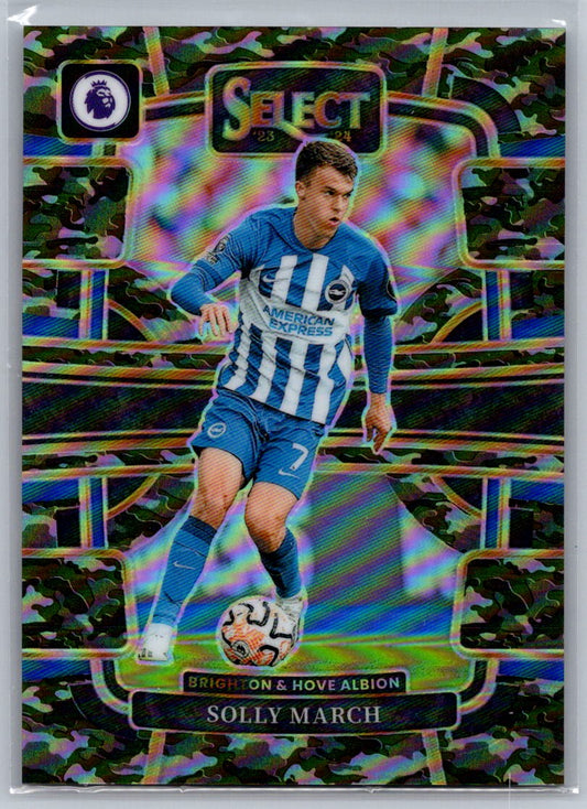 Solly March (Brighton & Hove Albion) Terrace Camo /175 Panini Select Premier League 23-24