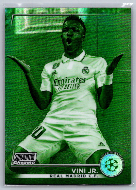 Vini Jr (Real Madrid) Night Vision Prism /199 Topps Stadium Club Chrome UCC 22-23