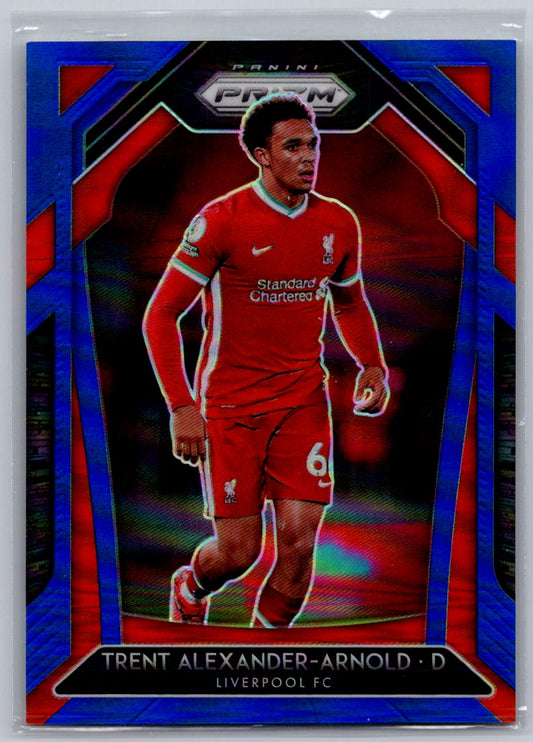 Trent Alexander-Arnold (Liverpool) Blue Prizm /199 Panini Prizm Premier League 20-21
