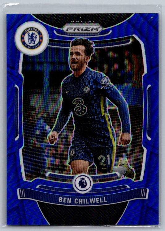 Ben Chilwell (Chelsea) Blue Prizm /340 Panini Prizm Premier League 21-22