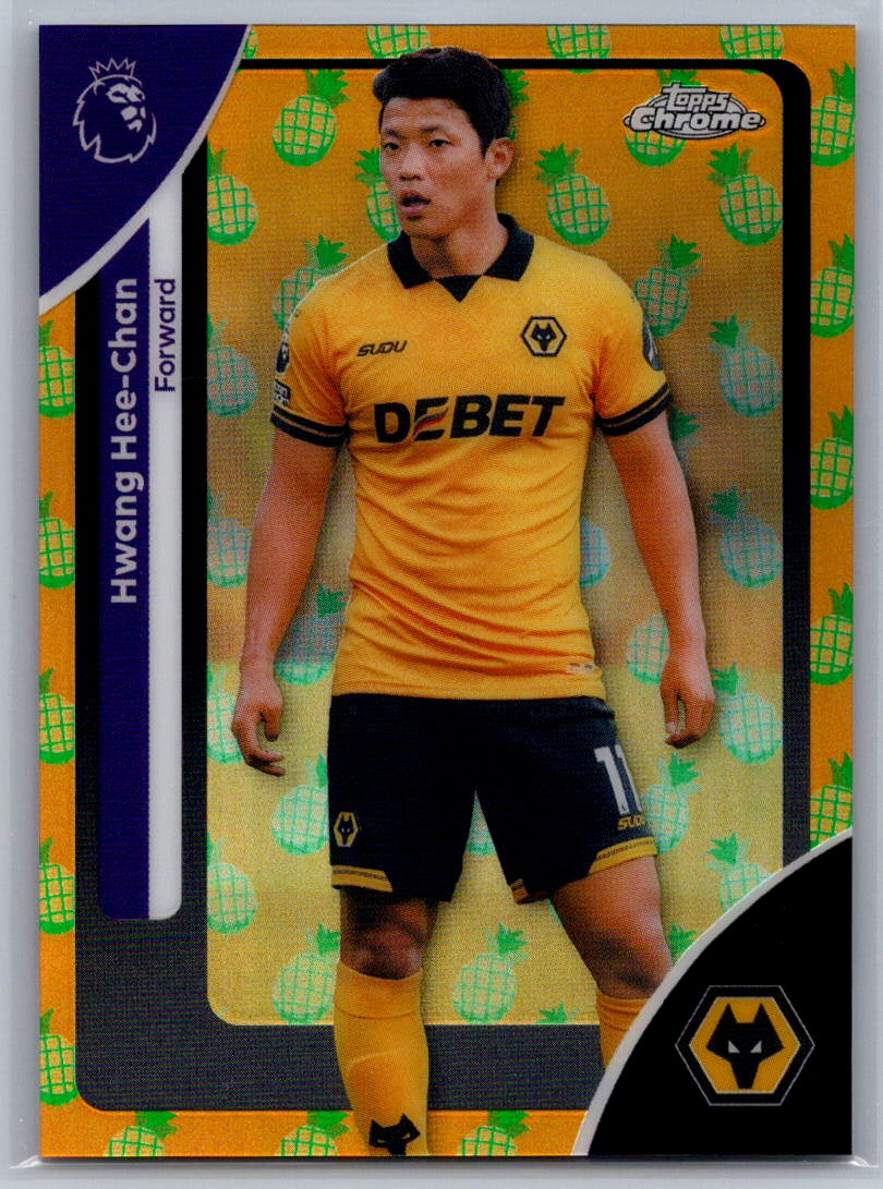 Hee-Chan Hwang (Wolves) Pineapple Blast Topps Chrome Premier League 2025-26