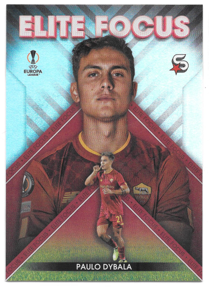 Paulo Dybala (AS Roma) Elite Focus Topps SuperStars 22/23