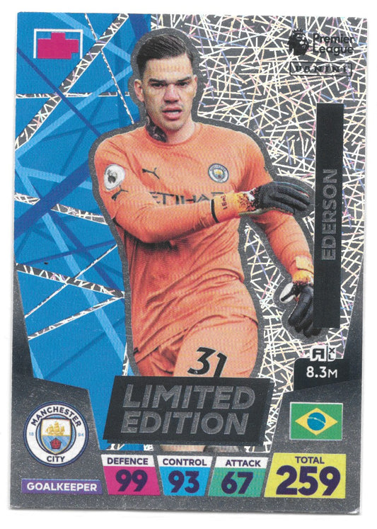 Ederson (Manchester City) Limited Edition Premier League Adrenalyn XL 22/23