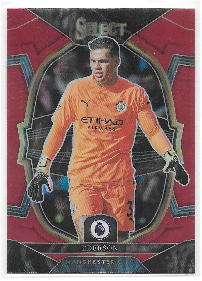 Ederson (Manchester City) Terrace Red Panini Select Premier League 22-23