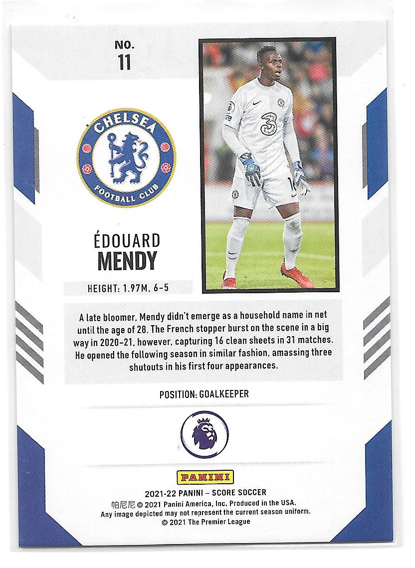 Edouard Mendy (Chelsea FC) Pink Laser /25 Panini Score Premier League 21-22