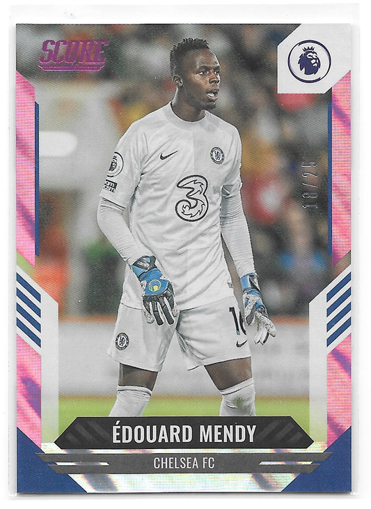 Edouard Mendy (Chelsea FC) Pink Laser /25 Panini Score Premier League 21-22