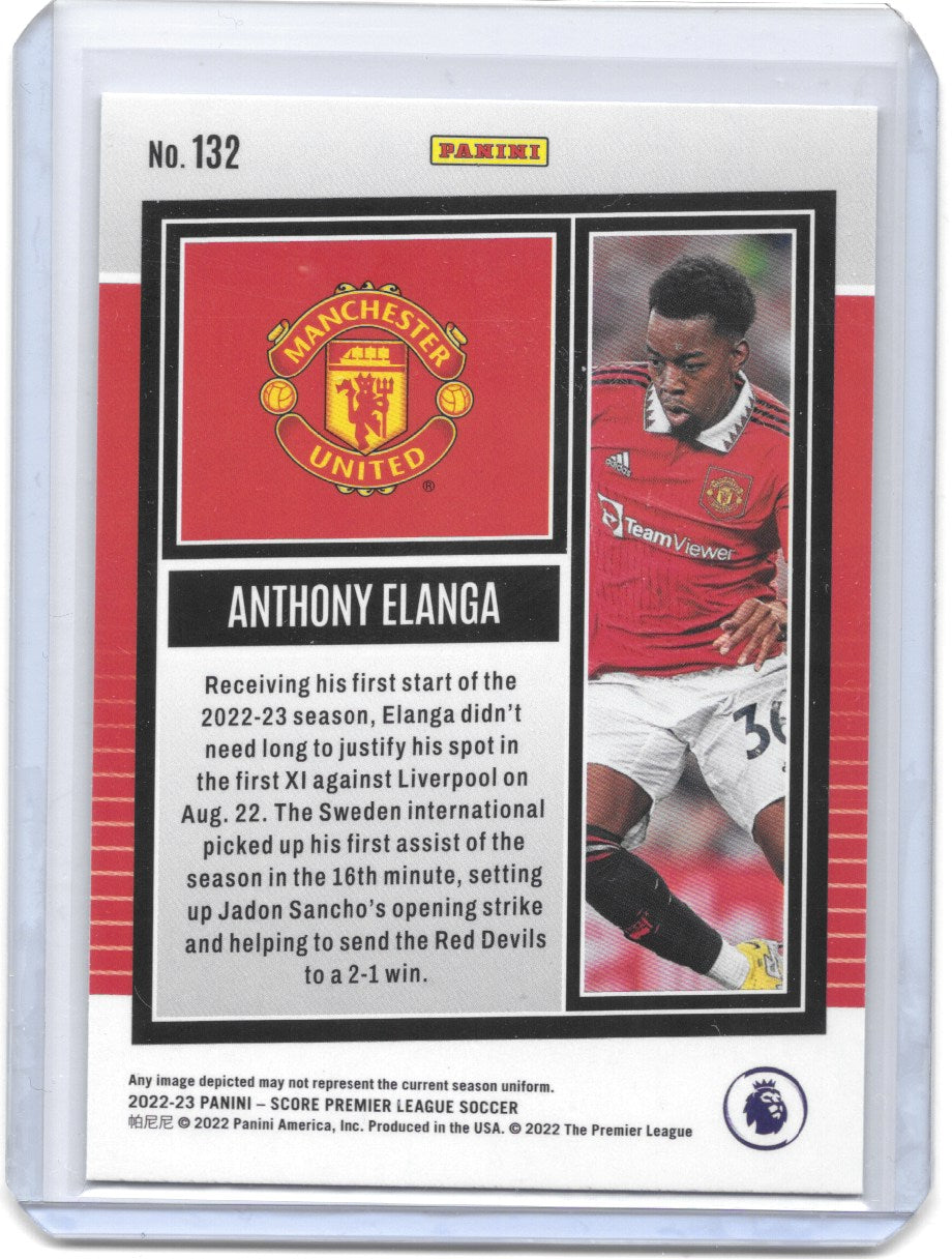 Anthony Elanga (Manchester United) Silver Laser Panini Score Premier League 22-23