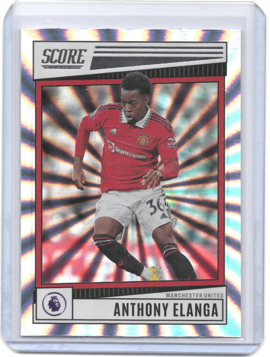 Anthony Elanga (Manchester United) Silver Laser Panini Score Premier League 22-23