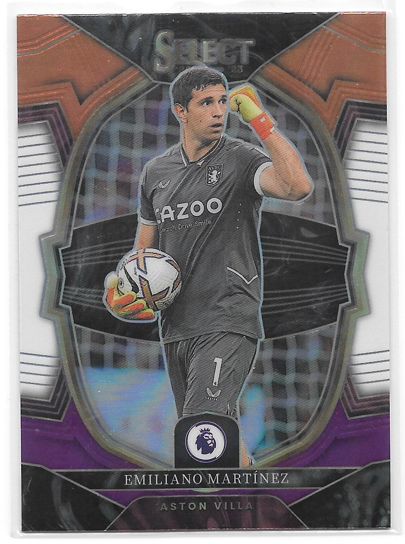 Emiliano Martinez (Aston Villa FC) Terrace MultiColor Panini Select Premier League 22-23