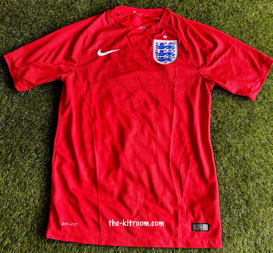 2014-15 England Away Football Shirt