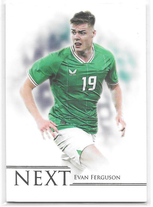 Evan Ferguson (Ireland) Next Futera Unique World Football 23-24