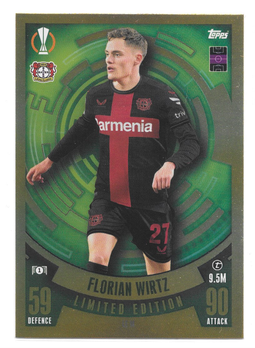 Florian Wirtz (Bayer Leverkusen) Limited Edition Match Attax 23/24