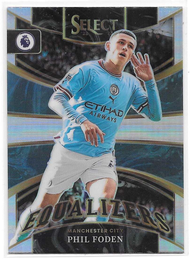 Phil Foden (Manchester City) Equalizers Panini Select Premier League 22-23