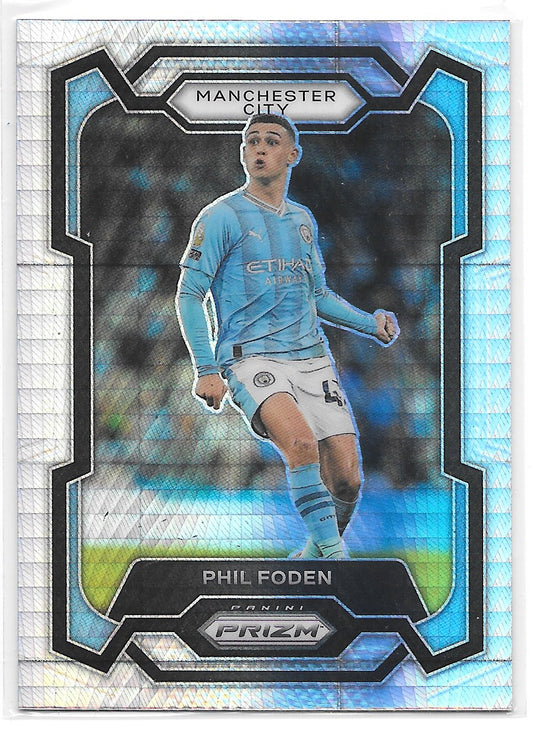 Phil Foden (Manchester City) Hyper Panini Prizm Premier League 23-24