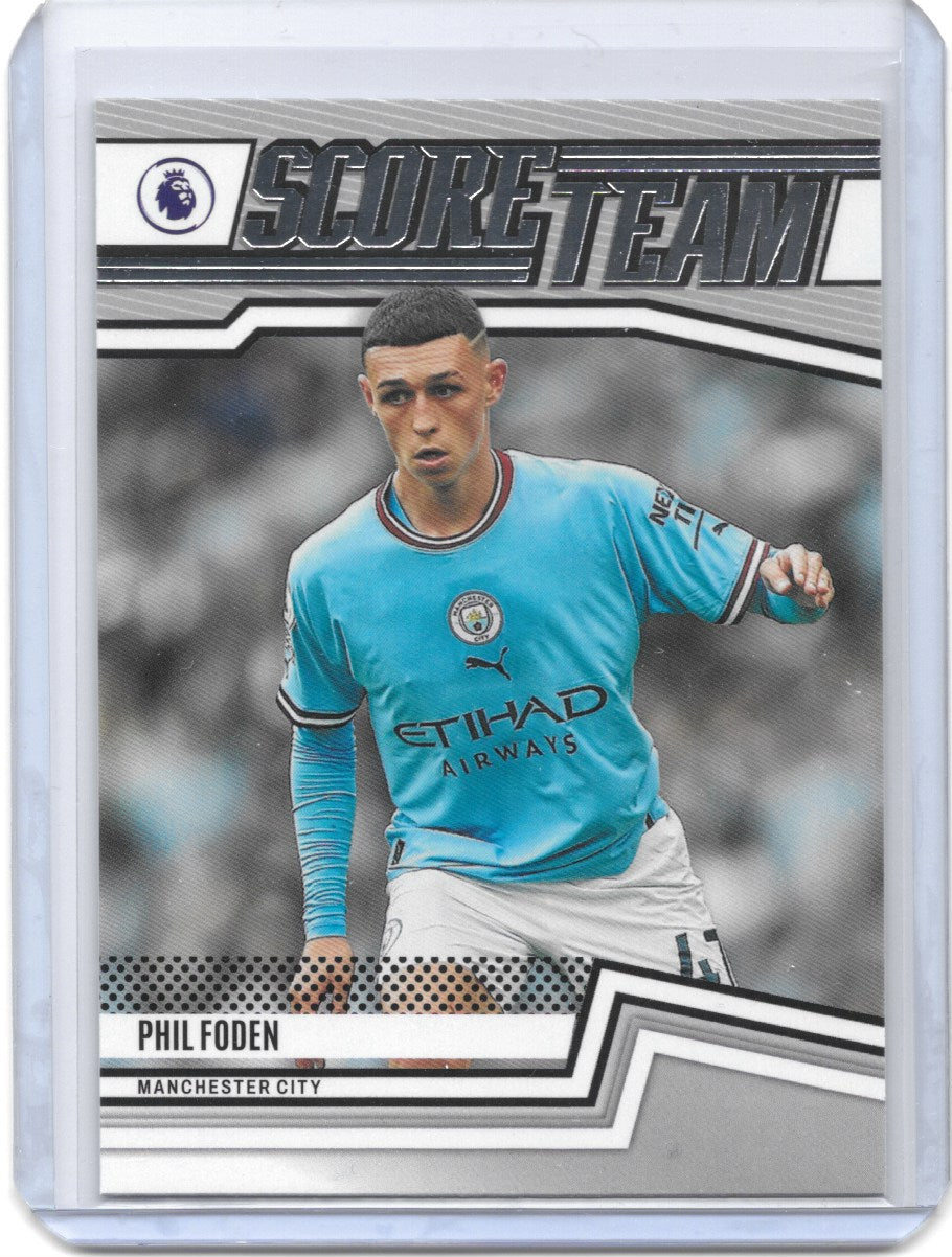 Phil Foden (Manchester City) Score Team Panini Score Premier League 22-23