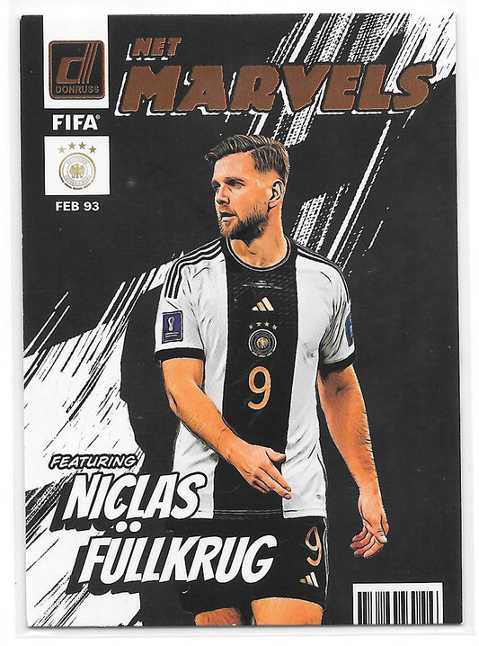 Niclas Fullkrug (Germany) Net Marvels Panini Donruss FIFA 22-23