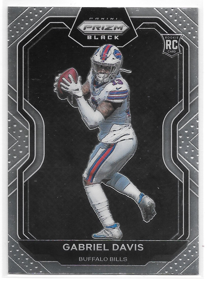 Gabriel Davis (Buffalo Bills) Prizm Black RC Panini Chronicles Football 2020