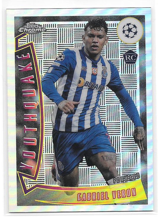 Gabriel Veron (FC Porto) Youthquake RC Topps Chrome UCC 22-23