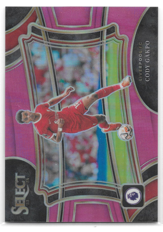 Cody Gakpo (Liverpool FC) Field Level Pink /99 Panini Select Premier League 23-24