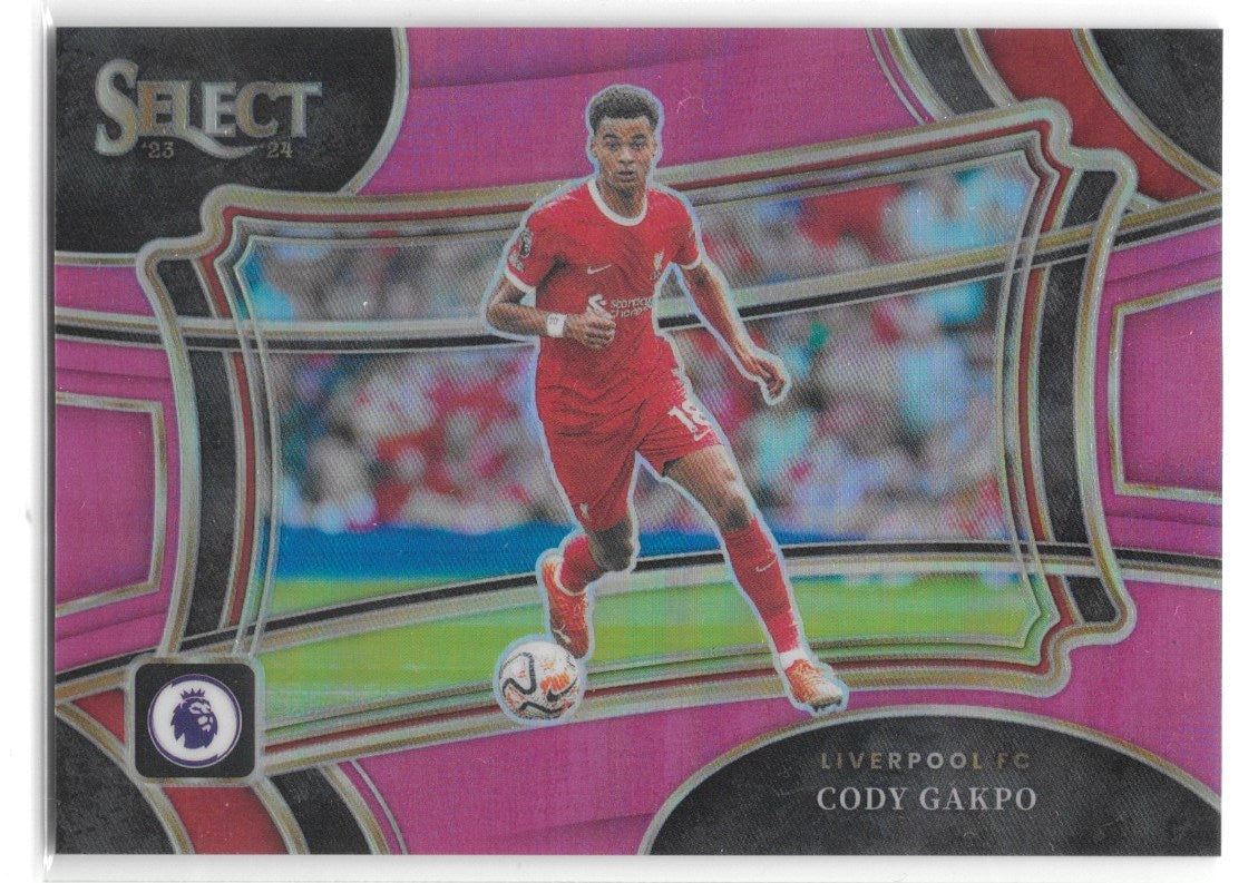 Cody Gakpo (Liverpool FC) Field Level Pink /99 Panini Select Premier League 23-24