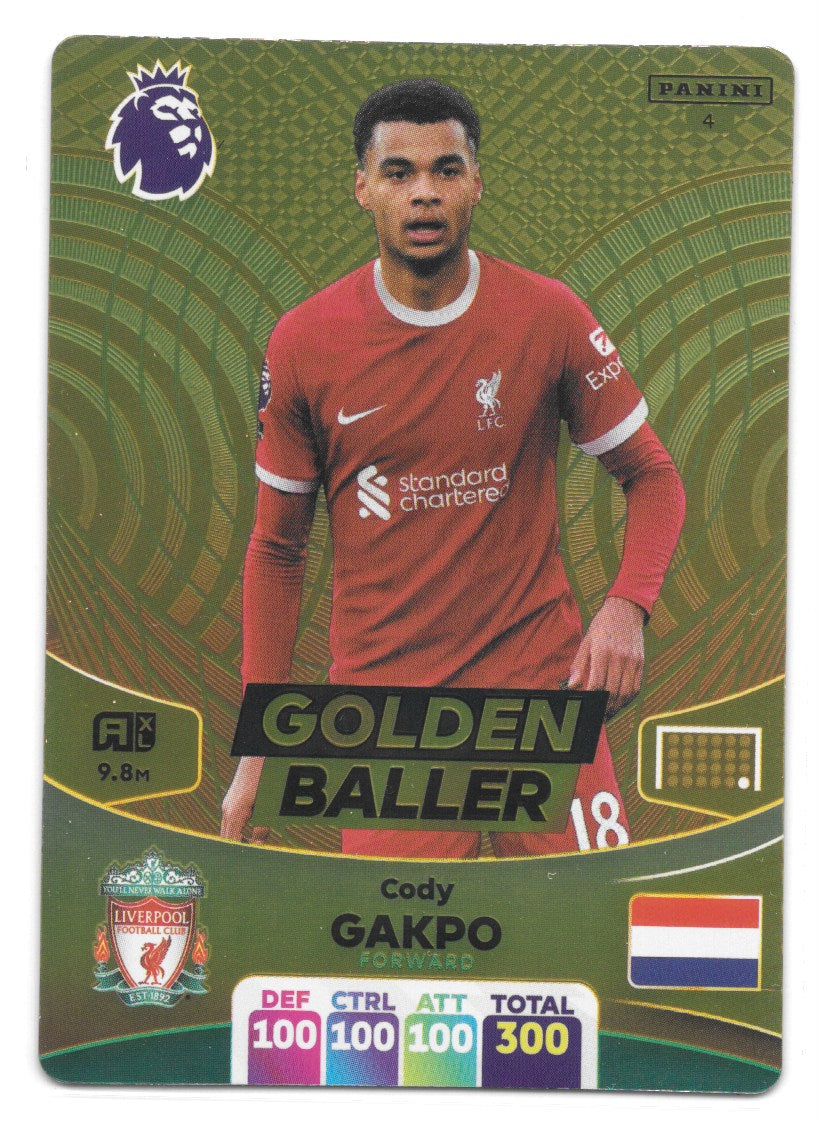 Cody Gakpo (Liverpool FC) Golden Baller Premier League Adrenalyn XL 2024