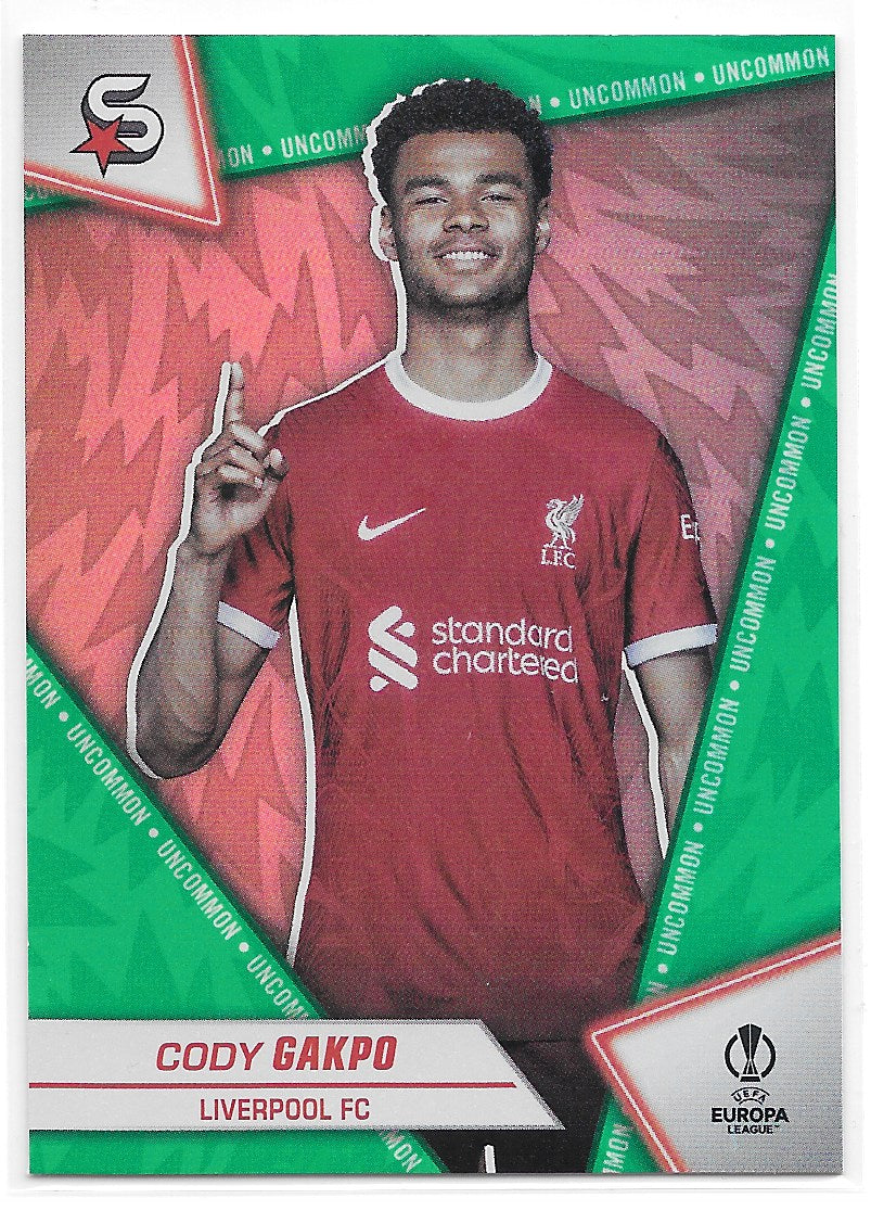 Cody Gakpo (Liverpool FC) Green Uncommon Topps UCC SuperStars 23-24