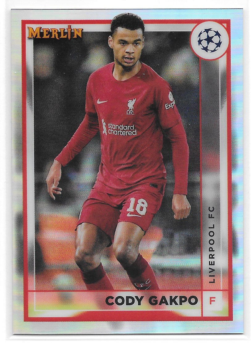 Cody Gakpo (Liverpool FC) Refractor Topps Merlin Chrome UCC 22-23