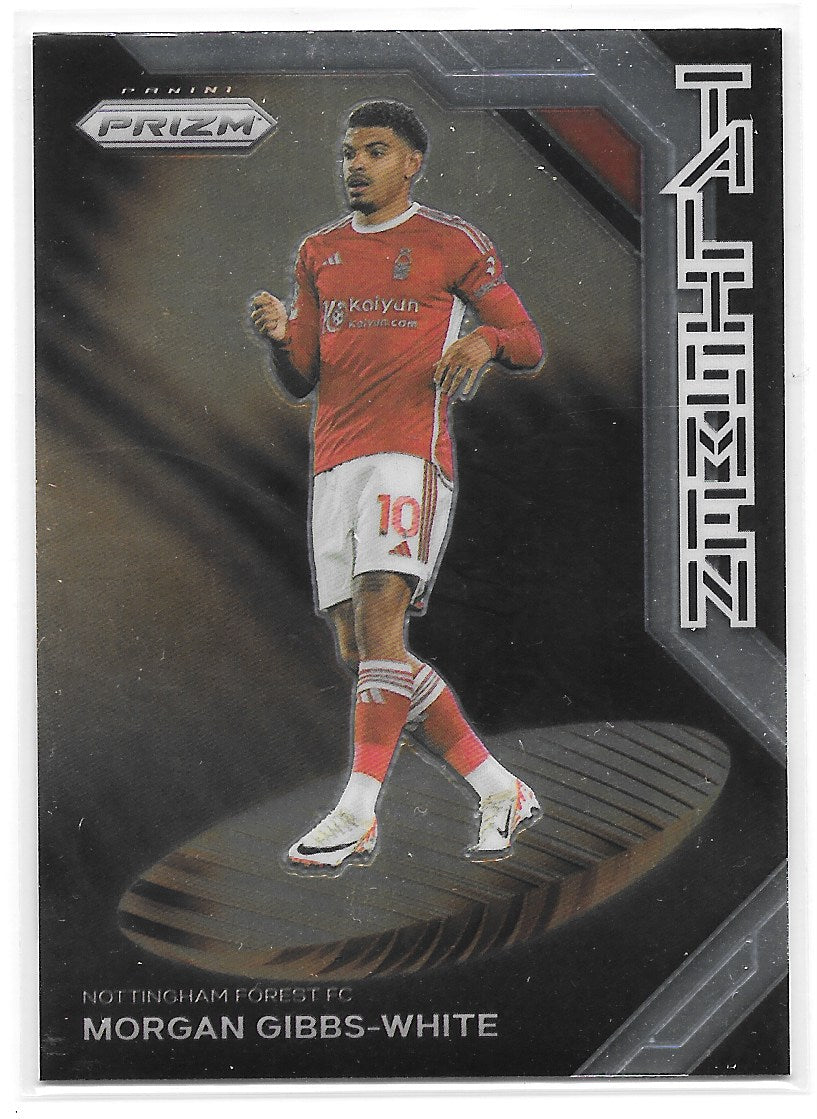 Morgan Gibbs-White (Nottingham Forest) Talismen Panini Prizm Premier League 23-24