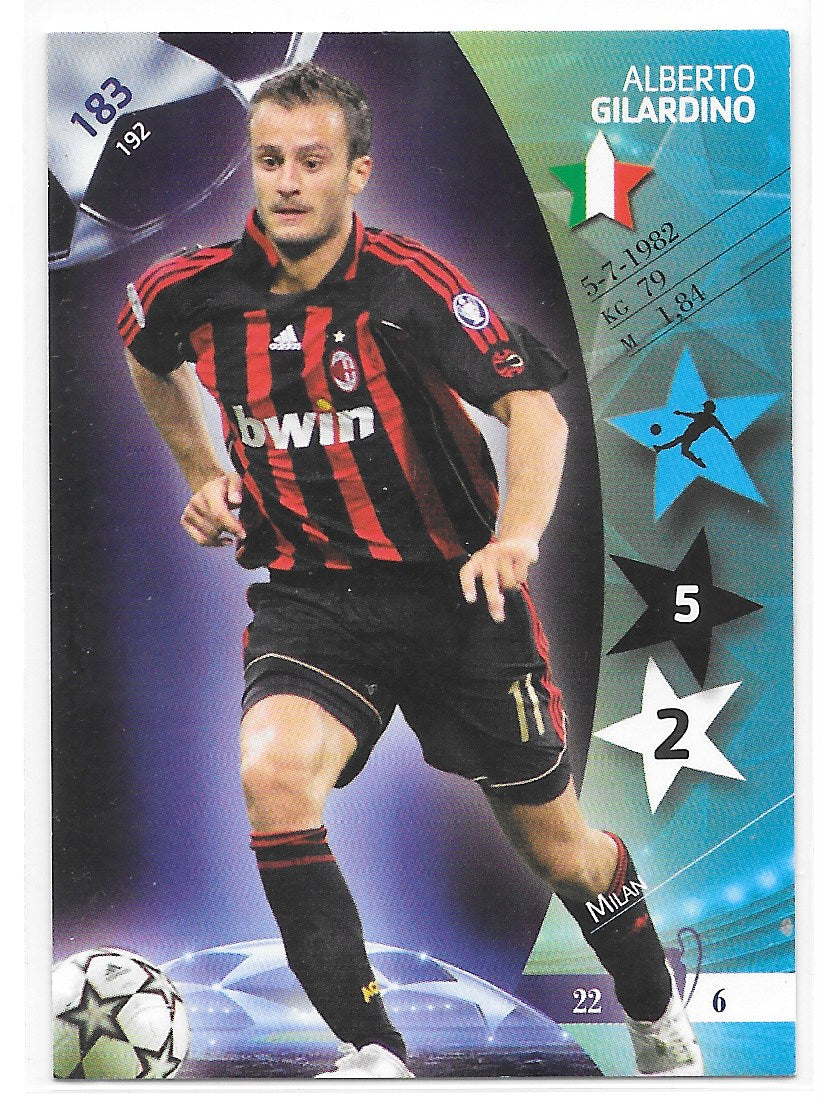 Alberto Gilardino (AC Milan) Base Panini UEFA Champions League 2006-07