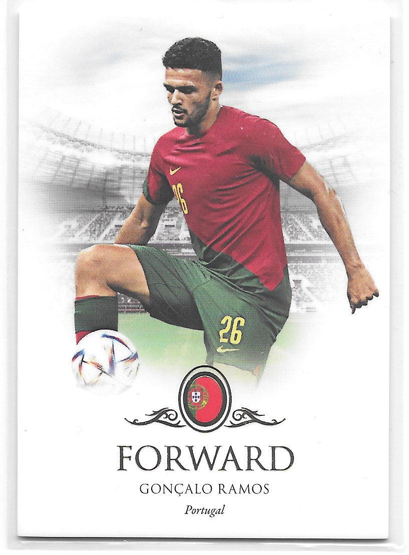 Goncalo Ramos (Portugal) Base Futera Unique World Football 2023