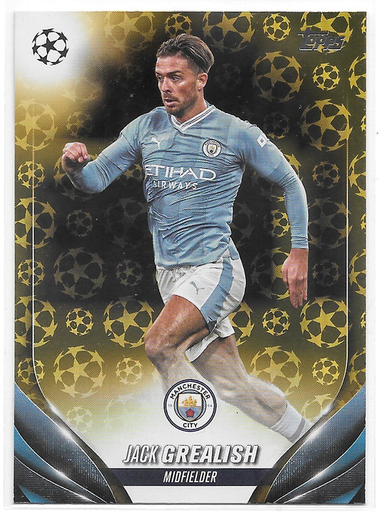 Jack Grealish (Manchester City) Starball Foil Topps UCC Flagship 23-24