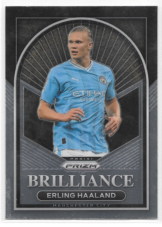 Erling Haaland (Manchester City) Brilliance Panini Prizm Premier League 23-24