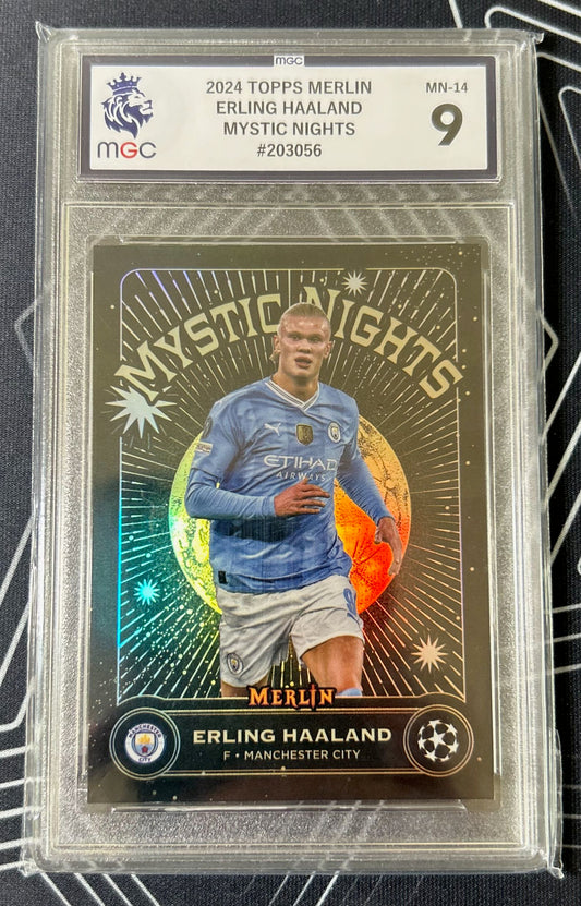 Erling Haaland (Manchester City) Mystic Nights Topps Merlin UCC 23-24 MGC 9