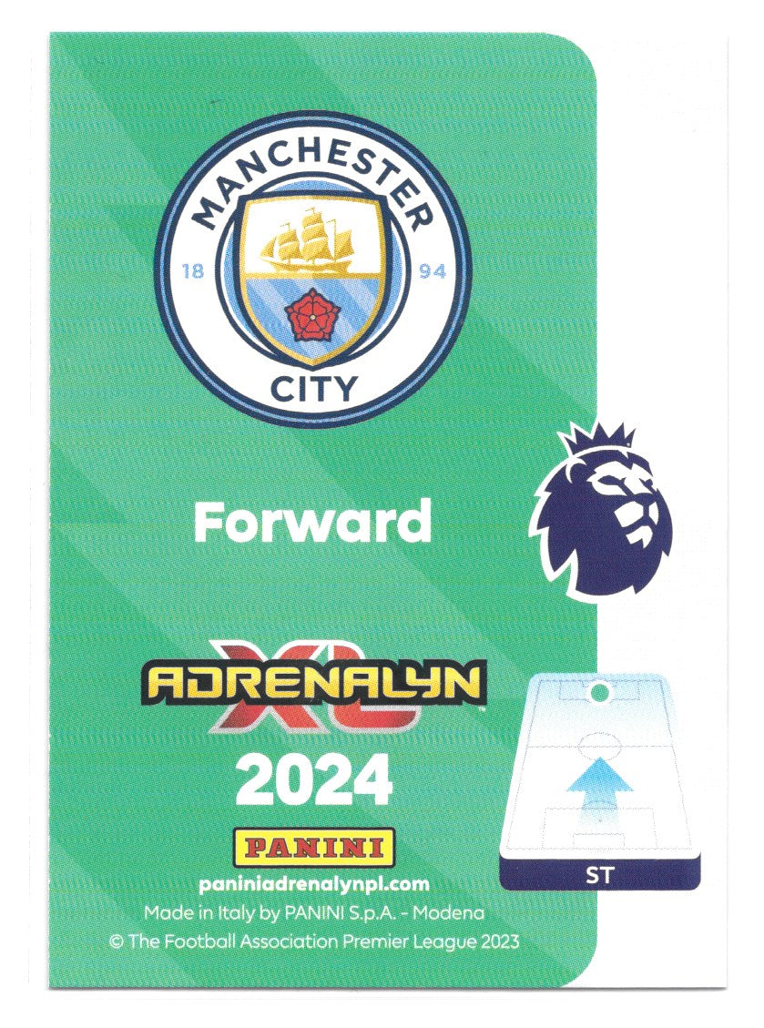 Erling Haaland (Manchester City) Signature Limited Edition Premier League Adrenalyn XL 2024