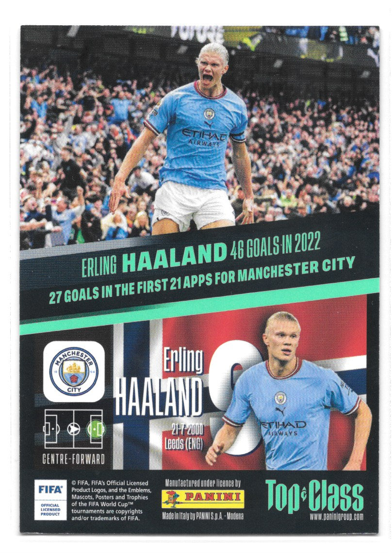 Erling Haaland (Manchester City FC) Unbeatable Panini Top Class 2023