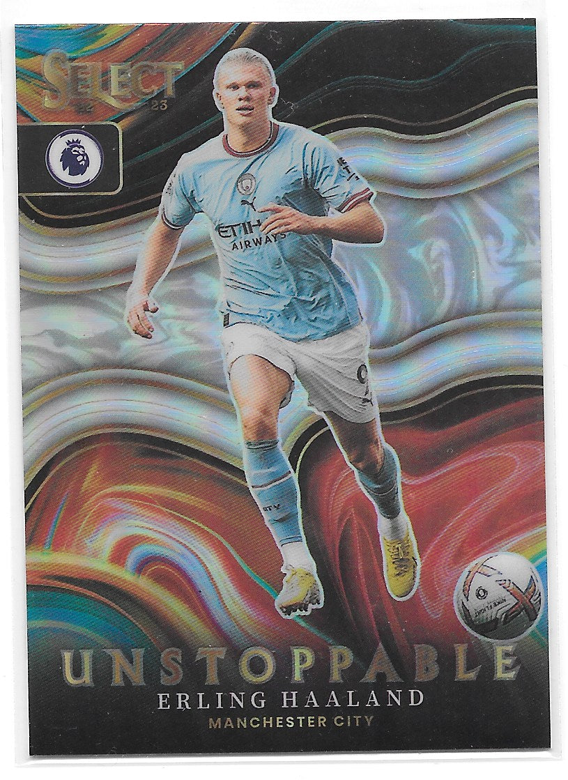 Erling Haaland (Manchester City) Unstoppable Panini Select Premier League 22-23