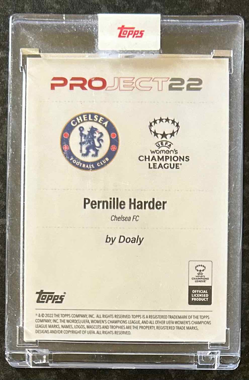 Pernille Harder (Chelsea FC) x Doaly Topps Project 2022