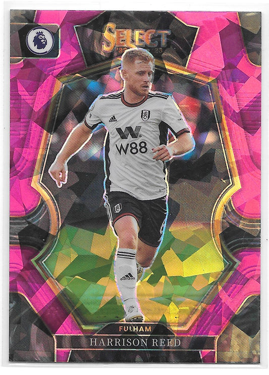 Harrison Reed (Fulham FC) Mezzanine Pink Ice Panini Select Premier League 22-23