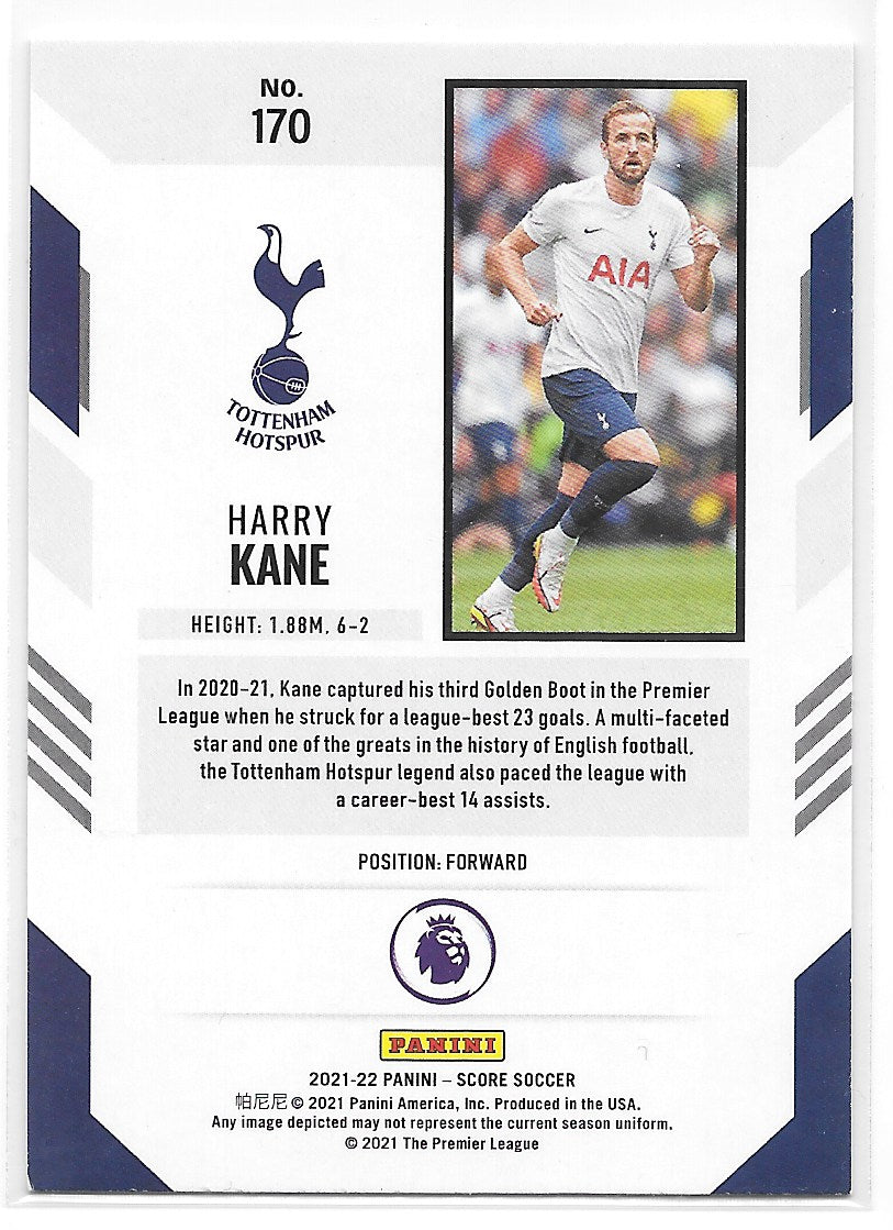 Harry Kane (Tottenham Hotspur) Red Laser Panini Score Premier League 21-22